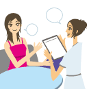 カウンセリング フローイメージ